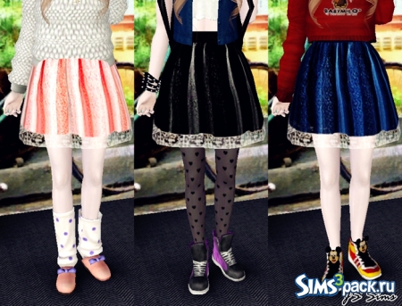 Юбки от JS Sims 3