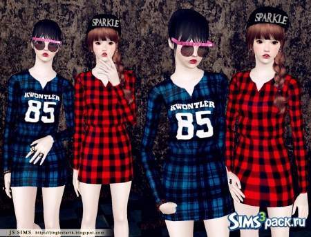 Платье от JS Sims 3