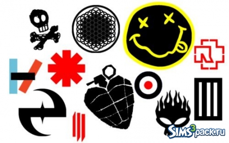 Татуировки с логотипами музыкальных групп