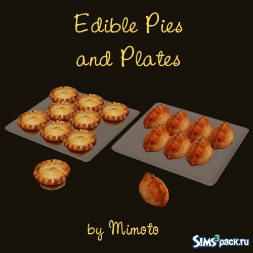 Съедобные пирожные и пирожки от Mimoto