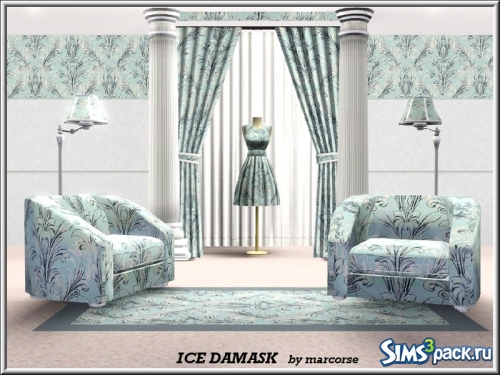 Паттерны Damask, Lace and Flowers от marcorse