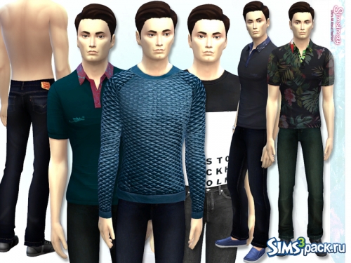 Набор мужской одежды от Simsimay