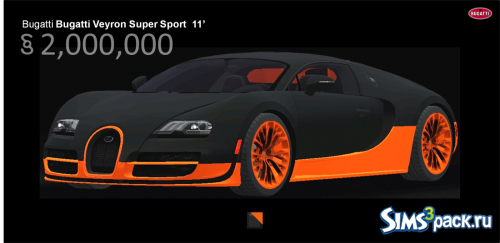 Bugatti Veyron Super Sport 2011 от Understrech Imagination