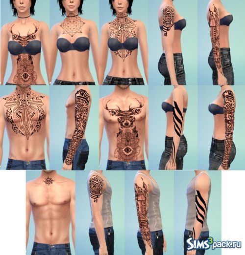 Татуировки от Onelama