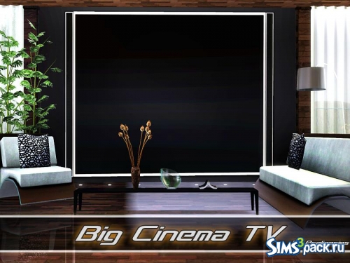 Телевизор Big Cinema TV от Pralinesims