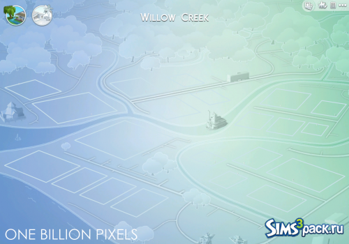 Пустые города Oasis Springs и Willow Creek от One Billion Pixels