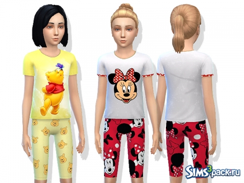 Пижамы для девочек от CherryBerrySim