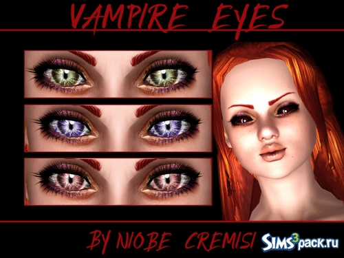 Вампирские глаза от niobe cremisi