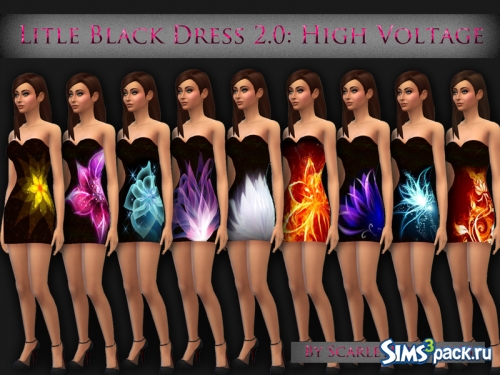 Платье Little Black Dress 2.0: High Volta от scarletphoenix91