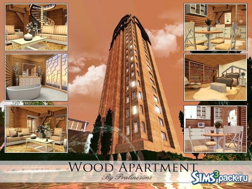 Квартира Wood Apartment от Pralinesims