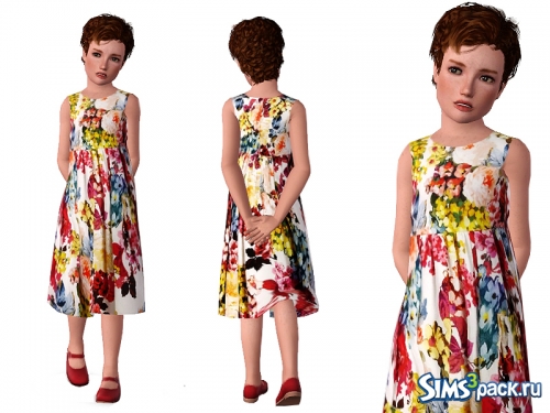 Платье Florar Print для детей от SimDetails