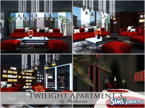 Квартира Twilight Apartment 3 от Pralinesims