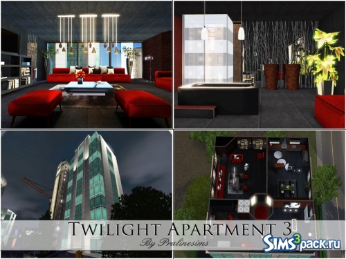 Квартира Twilight Apartment 3 от Pralinesims