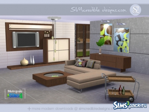 Мебель для зала Metropole от SIMcredible!