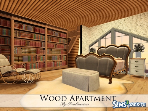 Квартира Wood Apartment от Pralinesims