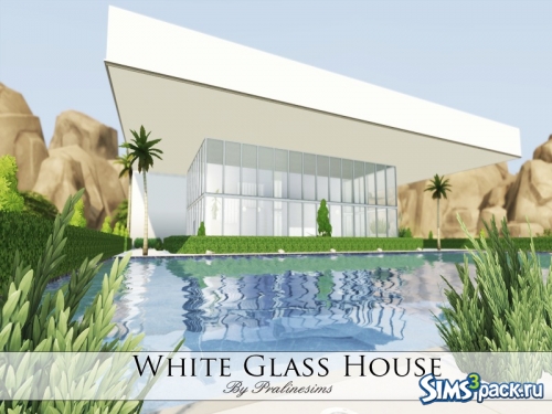 Дом "White Glass" от Pralinesims
