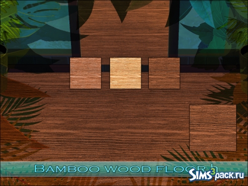 Деревянный пол из бамбука от Playful