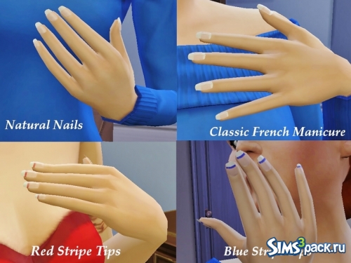 Натуральные и французские ногти от Shylaria