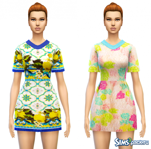 Платье с рукавами от Sim4ny