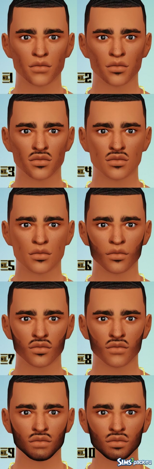 Новые бороды для мужчин от Blvcklifesimz