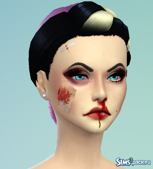 Кровавый макияж v2 от JingleRiotSims