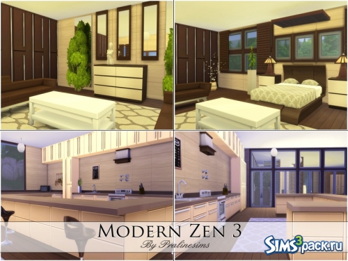 Дом Modern Zen 3 от Pralinesims