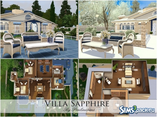 Дом &quot;Villa Sapphire&quot; от Pralinesims