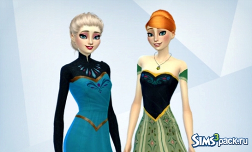 Elsa & Anna (Coronation Style) от heartbeat
