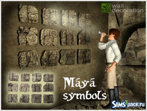 Декор Maya Symbols и Maya Calendar от Severinka