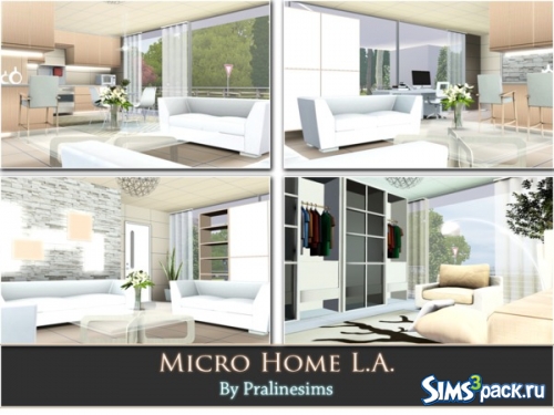 Дом &quot;Micro Home L.A&quot; от Pralinesims