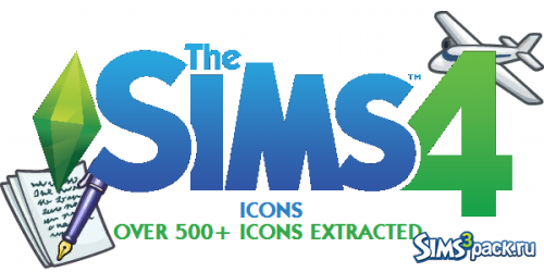Иконки -The Sims 4 Ultimate Game Icons от TheSimKid