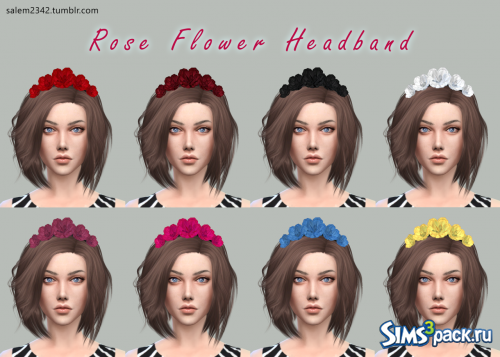 Венок Rose Flower Headband от Salem2342
