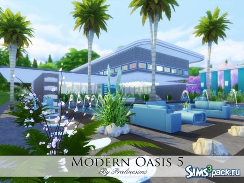 Дом Modern Oasis 5 от Pralinesims