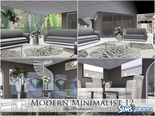 Дом "Modern Minimalist 12" от Pralinesims