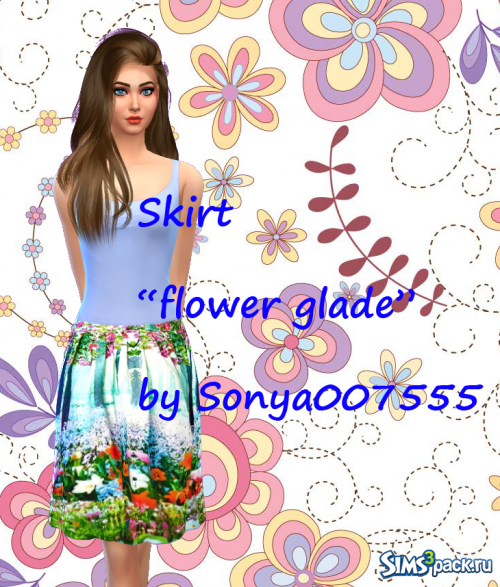 Юбка "flower glade" от Sonya007555
