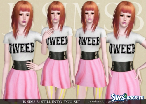 Топ и юбка Still into You Set от JS Sims