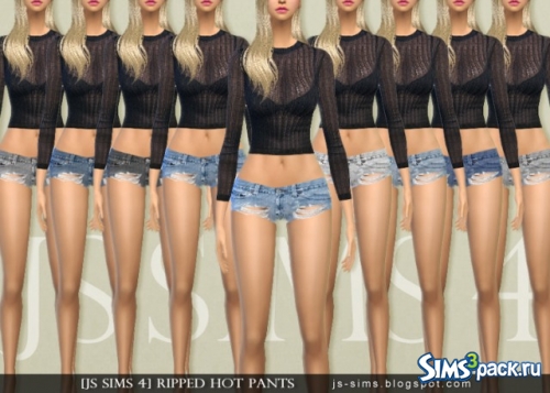 Шорты Ripped Hot Pants от JS SIMS