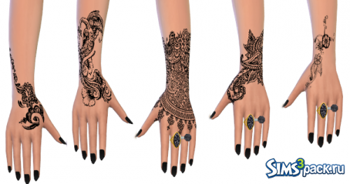 Татуировки Henna от GeorgeCeline