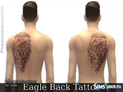 Татуировка Eagle от Pinkzombiecupcakes