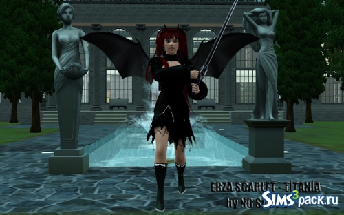 Симка Erza Scarlet-Titania от NG Sims 3