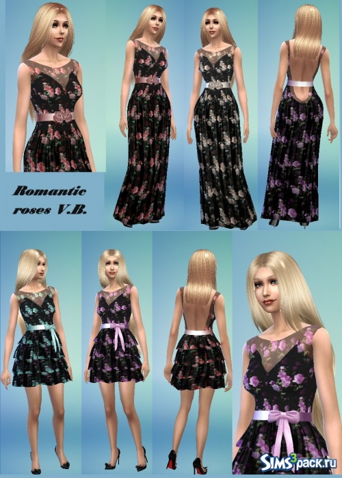 Коллекция из двух платьев: "Романтические розы" от LeonaLure
