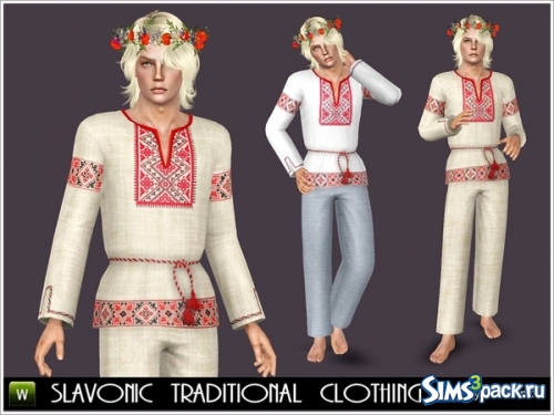 Мужской костюм &quot;Slavonic national clothing&quot; от Severinka_