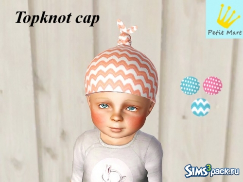 Шапочка для малышей Infant Topknot cap от Ninyo