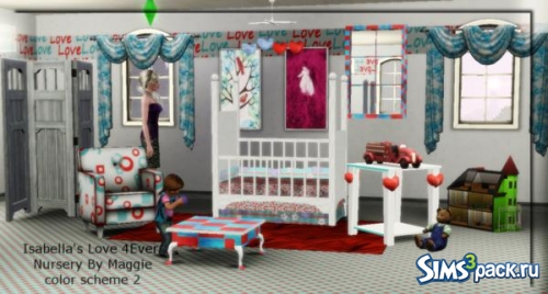 Набор для малышей Isabella's love 4ever nursery от RomanceSims