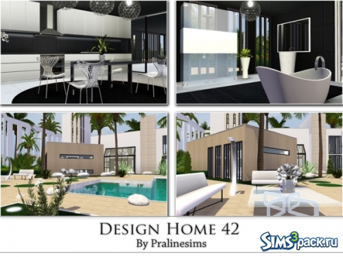 Дом &quot;Design Home 42&quot; от Pralinesims