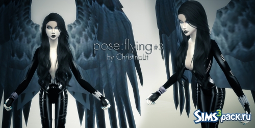 Сет поз для девушек Flying 4v1 от ChristinaLit