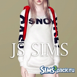 Сет мужской и женской одежды SNOB Clothing Set от JS sims3