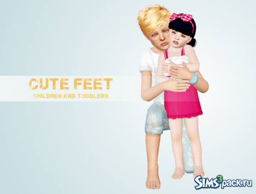 Мод "Cute feet for children and toddlers" от Retoxdance