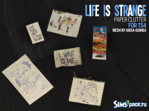 Набор Life Is Strange на одежду, постеры и прическу от Astraea Nevermore