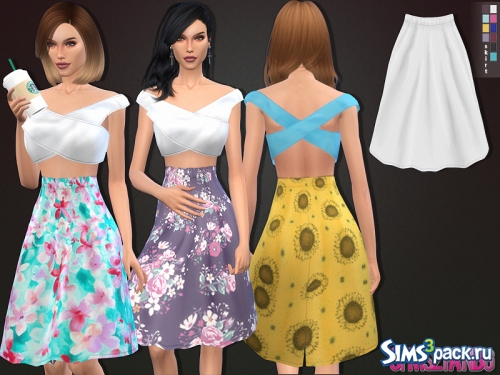 Сет одежды 42 - Spring sexy set от sims2fanbg